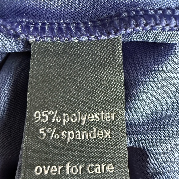 Karen Scott Women's Blue Plus Size Color Blocked Cardigan 3X Spring Lightweight - Picture 12 of 13